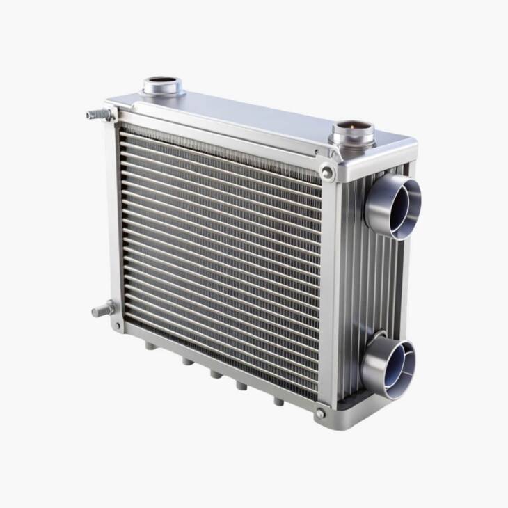 Deck mount oil cooler